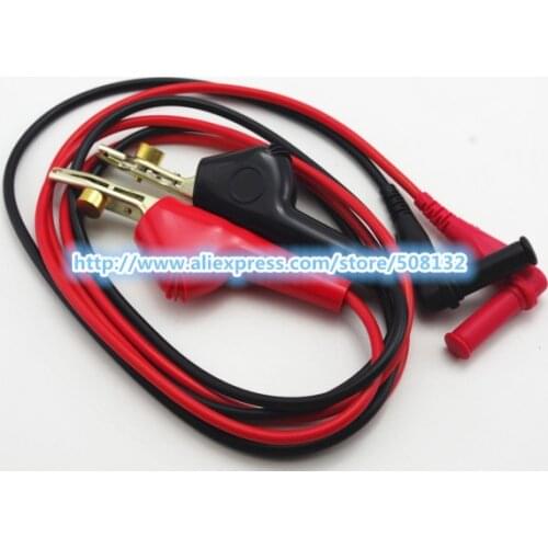 Multimeter Meter PEN plug Cord bed nails clip Piercing Clips Test Leads (Fit TL26A )Needle Teeth Alligator Clamp Crocodile