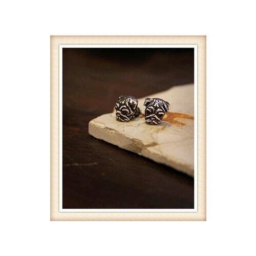 Newest pug dog earring for women and men new Fashion animal earring for watch women and men fashionable jewelry