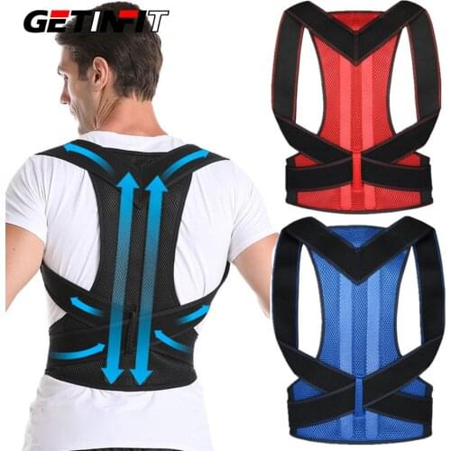 Getinfit NEW Posture Corrector Back Posture Brace Clavicle Support Stop Slouching and Hunching Adjustable Back Trainer Unisex