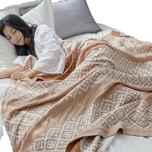 Quilt Blanket Four Layer Cotton Towel By Office Bed Sofa Cover Blanket Lunch Break Breathable Comfortable Thin Blanket Sheet