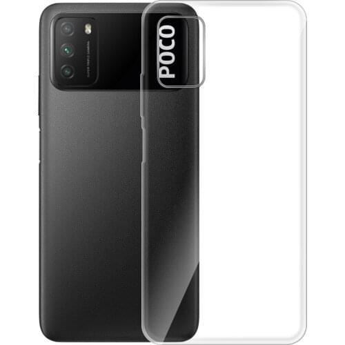 Clear TPU Phone Case For Xiaomi Poco X3 Pro NFC F3 M3 Ultra Thin Soft Cover Case For Poco X3 Pro X3NFC Coque Protective Funda