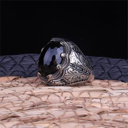 Zircon 925 Sterling 925 K Silver Ring
