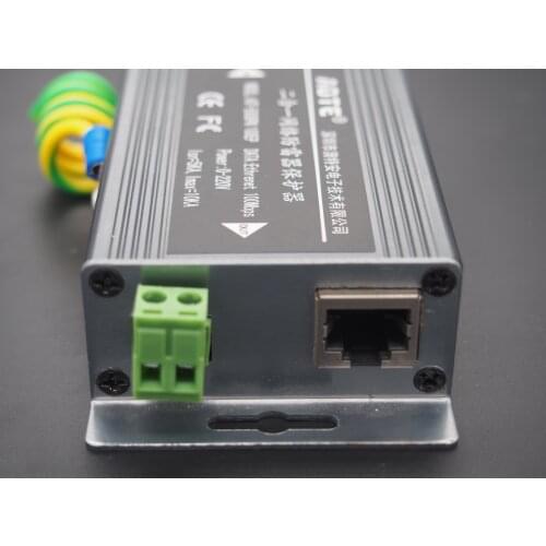 Network lightning arrester power supply network monitoring two in one lightning arrester monitoring equipment RJ45
