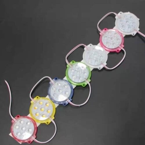 LED module light DC12V/DC24V 1.4W 140lm SMD2835 57mm*51mm waterproof IP65 Truck light Long vehicle Warning Contour light