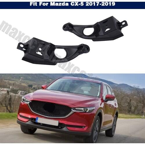 Fog Light Cover Front Bumper Lamp Grille Bezel For Mazda CX-5 2017-2019