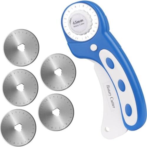 KAOBUY Rotary Cutter DIY Arts Crafts Cutting Cloth Tool Roller Wheel Knife Leather Paper Leather Craft Fabrics Accessories