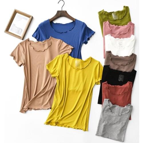 YING DE MEI Short Sleeve Shirts For Women