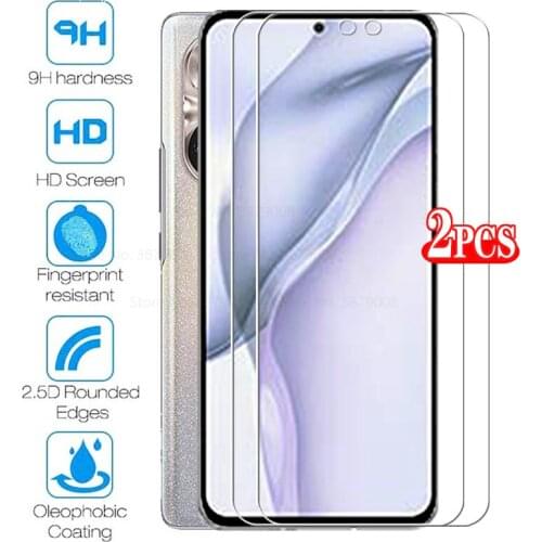 2Pcs tempered glass for huawei p50 p 50 50p smartphone screen protector hauwei p50 huaweip50 6.3" protective glass films cover