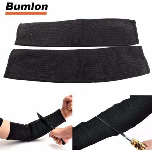 2 Piece working Protective Anti Abrasion Armguard Cut Resistant safety Medium Duty Arm Guard 14" LONG 14-0003