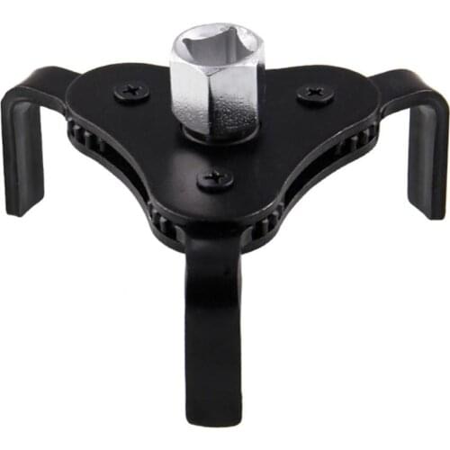 75% Discounts Hot! Universal Auto Car Oil Filter Wrench Aluminum Alloy 3 Jaw Remover Socket Tool