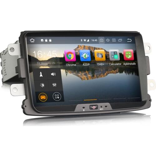 8" Android 10.0 OS Car Multimedia GPS Radio System Player for Renault Logan 2013-2017 & Duster 2012-2017 & Lodgy 2012-2017