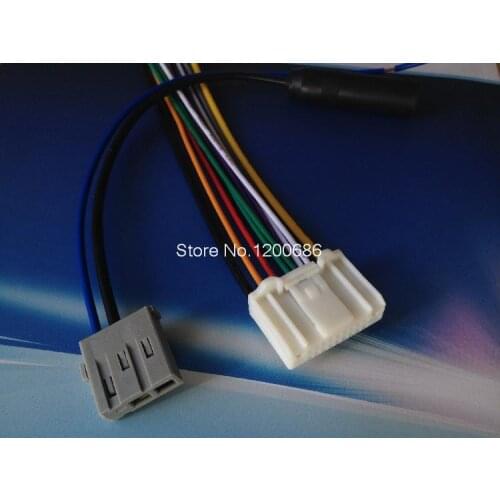 CD horn power antenna tail wire harness for Tiida Sylphy Nissan Livina Subaru 11 X-Trail Qashqai sun NISSAN