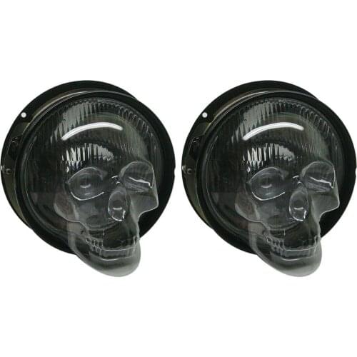Car Skull Lampshade High Quality Heat-resistant Car Lampshade Durable Good Bearing Capacity Lights Decoration for Car
