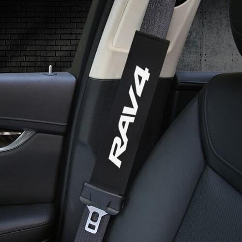 Car Styling Protect Shoulders Pads Case For Toyota RAV4 Auto Cover Stickers Accessories Car-Styling
