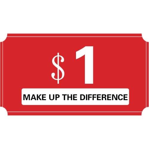 Extra Shipping MAKE UP THE DIFFERENCE