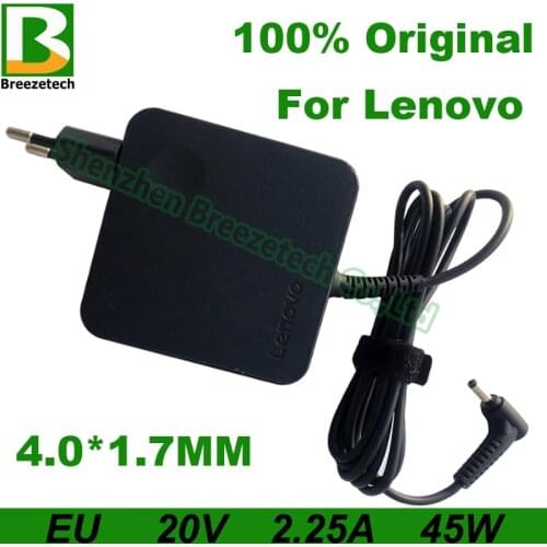 EU 20V 2.25A 45W 4.0*1.7mm Laptop AC Adapter Charger For Lenovo Ideapad 100 110s Yoga 510 310-14 710s -13ISK B50-10 ADL45WCC