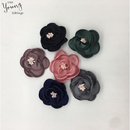 Hot sale Rose Artificial 3D Flower for Wedding party Home Room Decoration Marriage Shoes Hats Accessories DIY Silk Flower