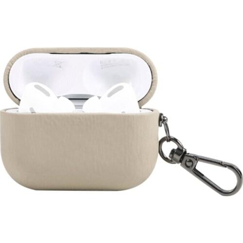 Leather Case Portable Protective Case Shockproof Leather Cover for Pro Wireless Bluetooth Earphones