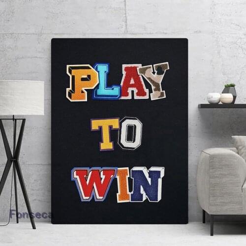 Wall Art Modular Picture Hd Printed Canvas Painting Nordic Style Alphabet Quote Poster For Living Room Home Decoration No Frame