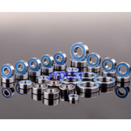 Bearing-9 Blue Ball Bearing 33pcs KIT Metric Rubber Sealed on Two Sides RC Car For Traxxas E Revo Racing 52100 Chrome Steel