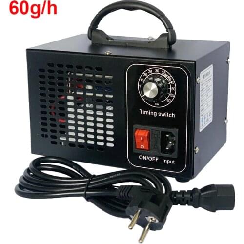 60g/h Ozone Generator 48g/h Portable Ozonizer Air Purifier Sterilizer treatment Ozone addition to formaldehyde Ozone machine