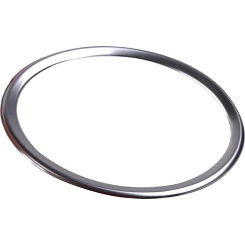 Silver Plastic Car Steering Wheel Panel Ring Cover Badge Trim Insert Bezel fit for Kia Sportage QL 2016 2017 2018