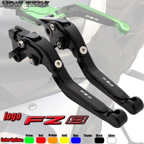 CNC Folding Extendable Motorcycle Brake Clutch Levers For Yamaha FZ8 FZ 8 2011 2012 2013 2014 2015