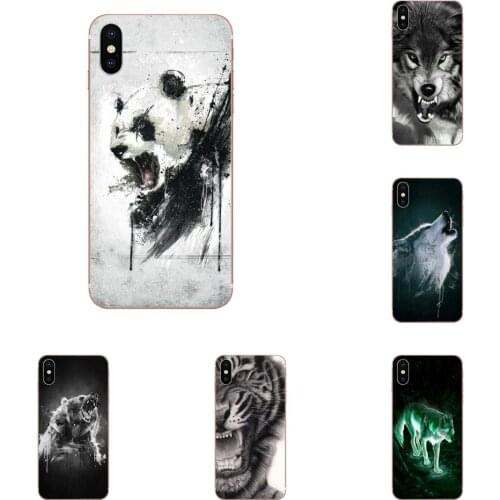 Fierce Wolf And Tiger Diy Colorful For Xiaomi Redmi Note 9 PRO Max 9s Mi9 mi10 lite Pro K30 K20 Pro 5G redmi 7 8a TPU Cell Phone