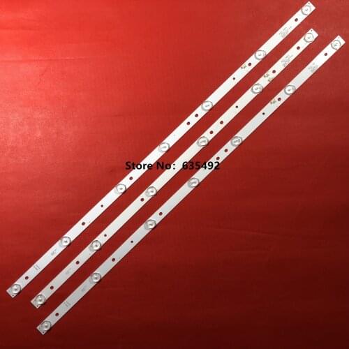 100% New 3pcs/Kit LED strips for TCL 40 TV LED39C310A LED39C310B LC390TA MS L0878 L V6 2015 11 17 MS L0878 R V6 2015 11 17