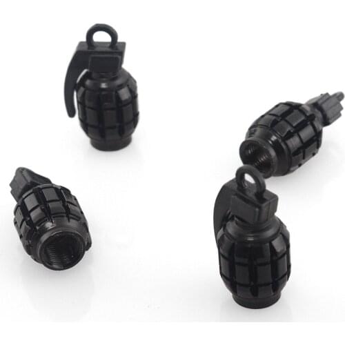 4PCS Bicycle Valve Caps Dust Covers Bike For MTB BMX Car Valve Accessories