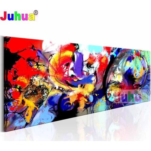 5d Diamond Painting Modern Abstract Colorful Art handmade diy puzzle Full Square embroidery mosaic Cross Stitch Home Decor large