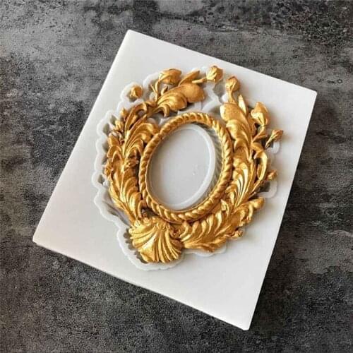 Retro Flower Shaped Silicone Cake Mold Sugar Craft Fondant Cake Decoration Mold Kitchen Chocolate Baking Pastry Tool