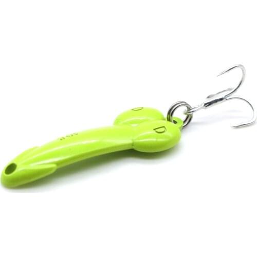 10 Colors Spinner Fishing Lures DD Wobblers Baits Jig Shone Metal Sequin Trout Spoon With Hooks for Peche Carp Fishing Pesca