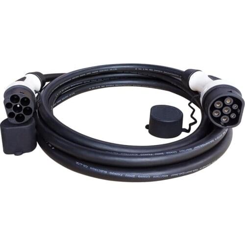 Duosida 32a cable connectors ev charging cable length 5m or customized ev charging cable