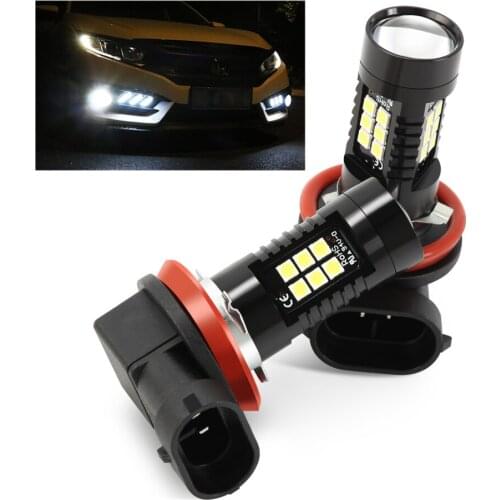 H8 H11 Car Driving Running Lamp Auto Leds Light For Mercedes W203 BMW E39 E36 E90 F10 Volvo XC60 S40 Audi A4 A6 Q5 Accessories