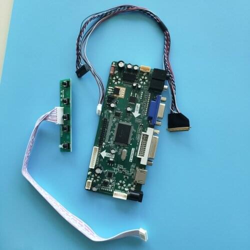 Kit for LTN140AT08-S01 Screen Panel 1366X768 Display DVI HDMI LCD VGA 14" LED DIY M.NT68676 40pin Controller board