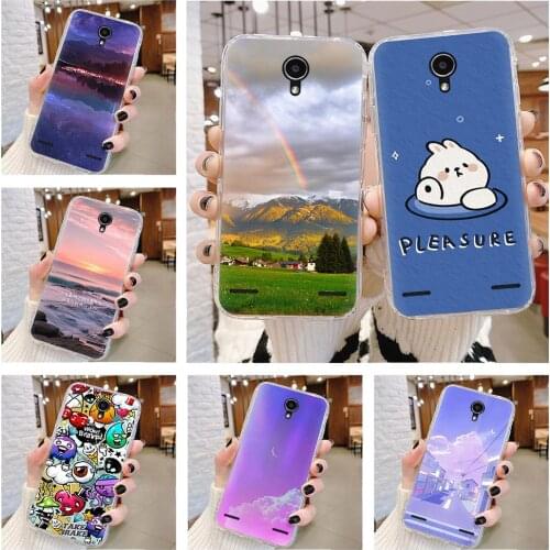 Cover Black Case Phone Case For ZTE Blade A521 Luxury Anti-knock New Arrival Silicone For Man