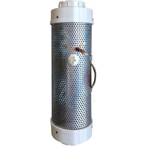 Stainless Steel Bee Trap for Catching Wasp Out Door Beekeeping Tools Metallic Big Size Vespa Trap