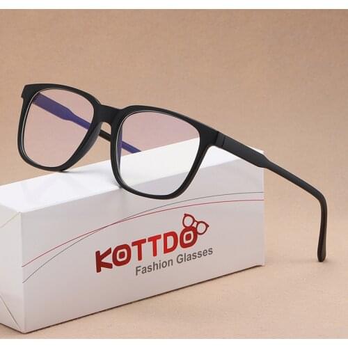 Vintage Square Plastic Anti-Blue Light Men Eyeglasses Optical Computer Myopia Glasses Frame Women Fashion Eye Glasses 2020