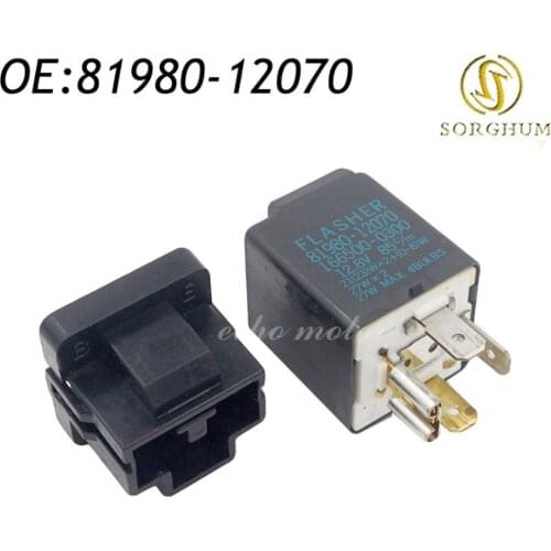 New 81980-12070 Turn Signal Hazard Flasher Relay Switch For Sienna Corolla Camry RAV4 Lexus 166500-0300