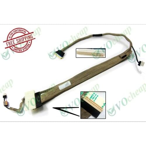 Genuine New Vedio Flex LCD cable for Acer Aspire 7520 7720 17 inch Series - DC02000E100 HIGH-TEK(W96)