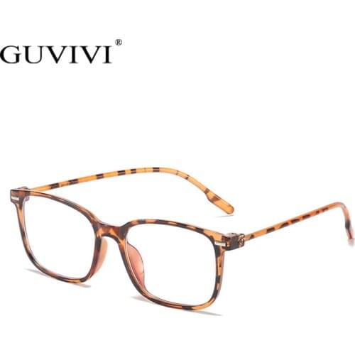 Transparent Computer Glasses Frame Women Men Anti Blue Light Square Eyewear Blocking Glasses Optical Spectacle Eyeglass