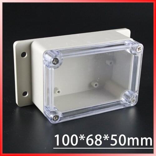 100*68*40mm Waterproof Plastic Junction Box Waterproof Enclosure Cable Branch Box