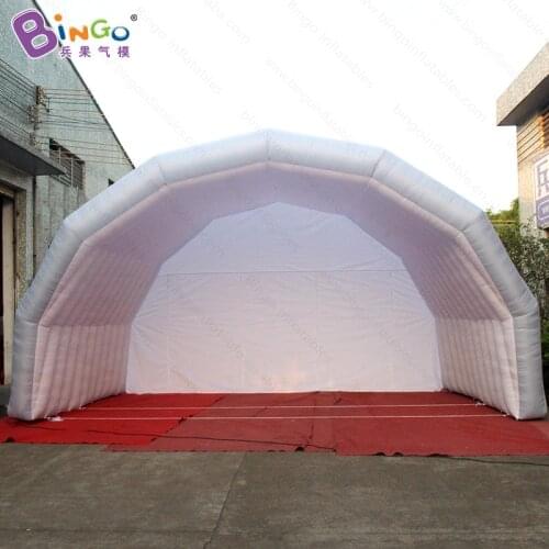 2018 Hot sale 7x5x4 M inflatable stage cover tent for wedding party evnt customized inflatable canopy tent for concert toy tent