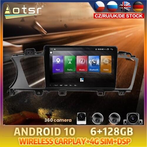 Android 10 For Kia K7 Cadenza 2013 2014 2015 2016 2017 Car DVD GPS Coche Navigation Auto Radio Stereo Multimedia Player HeadUnit