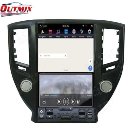 Android 9.0 4+64GB Tesla Style Car GPS Navigation Radio For TOYOTA CROWN 14th 2015-2019 Head Unit Multimedia Player Auto Stereo