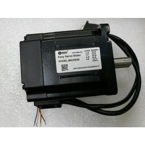 Leadshine Closed Loop Stepper Motor 86CME45 NEMA34 Servo motor instal 1000-Line Encoder 450W easy servo motor 4.5NM shaft 14mm