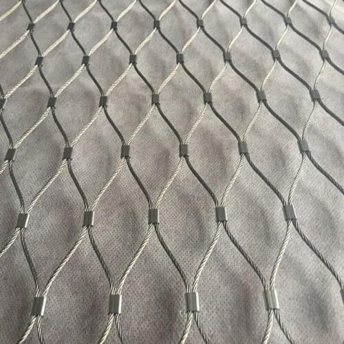 316 Inox Cable Flexible Stainless Steel Wire Rope Ferrule Mesh