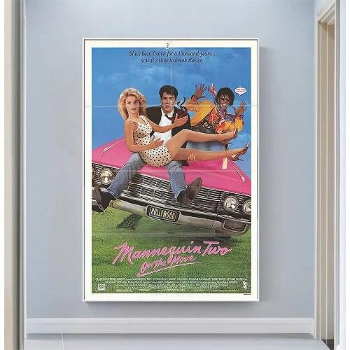 CP1196 Mannequin 2_ On the Move Classic Hot Movie Print Silk Fabric Poster Indoor Wall Art Decor Gift