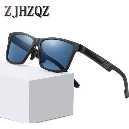 Fashion TR90 Classic Polarized Sunglasses Mens Vintage Driving Glasses Sports Square Rectangle Shades For Men/Women gafas очки